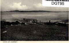 Deutsche Besetzung Guernsey II auf Postkarte #DGT95