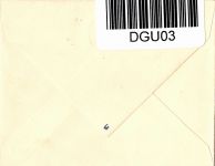 Deutsche Besetzung Guernsey II (3x) auf Brief #DGU03