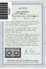 SBZ 46 EZ postfrisch Versuchszähnung Großröhrsdorf, Attest Findeisen BPP #DHI61
