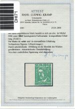 SBZ 20 b U postfrisch ungezähnt, Attest Kramp BPP #DHI71