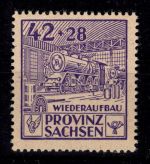SBZ 89 A VII postfrisch Plattenfehler VII, geprüft Ströh BPP #DHK06