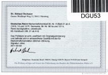 Deutsches Reich HBl. 21 ab A 0 postfrisch Befund Oechsner, einwandfrei #DGU53