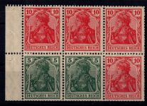 Deutsches Reich HBl. 27 af A 0 postfrisch Attest Ochsner BPP, einwandfrei #DGU55