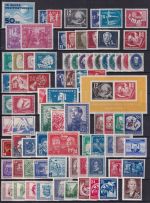 DDR Jahrgang 1949-1953 postfrisch komplett #DEW82