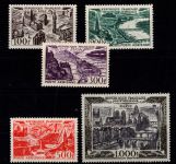 Frankreich 861-865 postfrisch 1949, Stadtbilder #DGW43