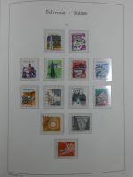 Schweiz gestempelt besammelt mit Besseren im Leuchtturm Binder #AAA05