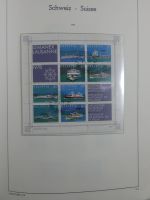 Schweiz gestempelt besammelt mit Besseren im Leuchtturm Binder #AAA05