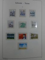 Schweiz gestempelt besammelt mit Besseren im Leuchtturm Binder #AAA05