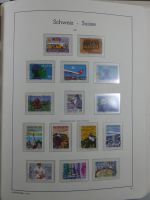 Schweiz gestempelt besammelt mit Besseren im Leuchtturm Binder #AAA05