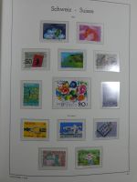 Schweiz gestempelt besammelt mit Besseren im Leuchtturm Binder #AAA05