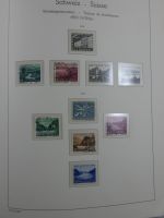 Schweiz gestempelt besammelt mit Besseren im Leuchtturm Binder #AAA05