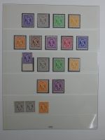 Alliierte Besetzung dual teilbesammelt im Lindner Binder #AAA09