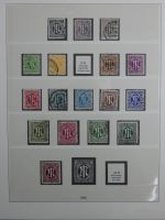 Alliierte Besetzung dual teilbesammelt im Lindner Binder #AAA09