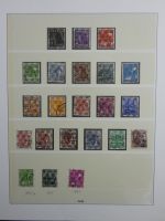 Alliierte Besetzung dual teilbesammelt im Lindner Binder #AAA09