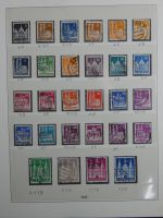 Alliierte Besetzung dual teilbesammelt im Lindner Binder #AAA09