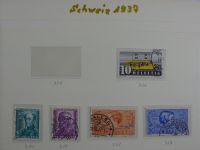 Schweiz mit etwas Klassik teilbesammelt im Leuchtturm Binder #AAA10