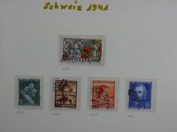 Schweiz mit etwas Klassik teilbesammelt im Leuchtturm Binder #AAA10