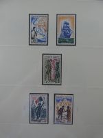 Frankreich 1970-1977 mit einigen Marken im Leuchtturm-Album #AAA29