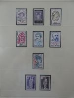 Frankreich 1970-1977 mit einigen Marken im Leuchtturm-Album #AAA29