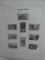 Wallis & Fortune Davo Vordruck ab Anfang-1963 (leer) im Davo-Album #MA477
