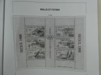 Wallis & Fortune Davo Vordruck ab Anfang-1963 (leer) im Davo-Album #MA477
