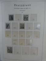 Besatzungszonen Leuchtturm Vordruck (leer) im Leuchtturm Binder #MA478