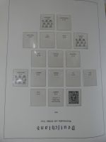 Besatzungszonen Leuchtturm Vordruck (leer) im Leuchtturm Binder #MA478