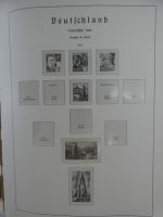 Besatzungszonen Leuchtturm Vordruck (leer) im Leuchtturm Binder #MA478