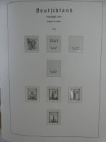 Besatzungszonen Leuchtturm Vordruck (leer) im Leuchtturm Binder #MA478