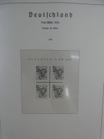 Besatzungszonen Leuchtturm Vordruck (leer) im Leuchtturm Binder #MA478