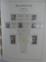 Besatzungszonen Leuchtturm Vordruck (leer) im Leuchtturm Binder #MA478