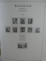 Besatzungszonen Leuchtturm Vordruck (leer) im Leuchtturm Binder #MA478
