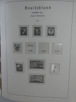 Besatzungszonen Leuchtturm Vordruck (leer) im Leuchtturm Binder #MA478