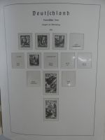 Besatzungszonen Leuchtturm Vordruck (leer) im Leuchtturm Binder #MA478