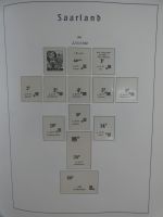 Besatzungszonen Leuchtturm Vordruck (leer) im Leuchtturm Binder #MA478