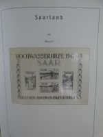 Besatzungszonen Leuchtturm Vordruck (leer) im Leuchtturm Binder #MA478