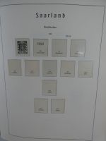 Besatzungszonen Leuchtturm Vordruck (leer) im Leuchtturm Binder #MA478
