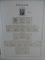 Besatzungszonen Leuchtturm Vordruck (leer) im Leuchtturm Binder #MA478