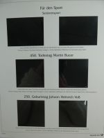 BRD Bund Post-Text 2001-2002 im Post Binder #MA479