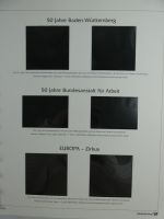 BRD Bund Post-Text 2001-2002 im Post Binder #MA479
