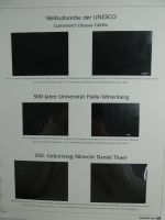 BRD Bund Post-Text 2001-2002 im Post Binder #MA479