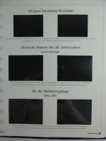 BRD Bund Post-Text 2001-2002 im Post Binder #MA479