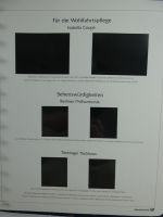 BRD Bund Post-Text 2001-2002 im Post Binder #MA479
