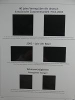 BRD Bund Post-Text 2003-2004 im Post Binder #MA480