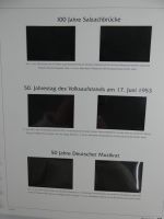 BRD Bund Post-Text 2003-2004 im Post Binder #MA480