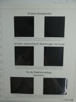 BRD Bund Post-Text 2005-2006 im Post Binder #MA481