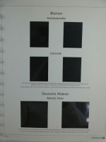 BRD Bund Post-Text 2005-2006 im Post Binder #MA481
