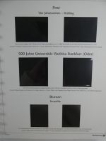BRD Bund Post-Text 2005-2006 im Post Binder #MA481