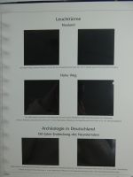 BRD Bund Post-Text 2005-2006 im Post Binder #MA481