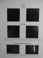 BRD Bund Post-Text 2007-2008 im Post Binder #MA482
